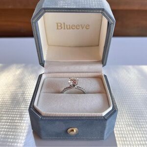 Silver Diamond Ring
